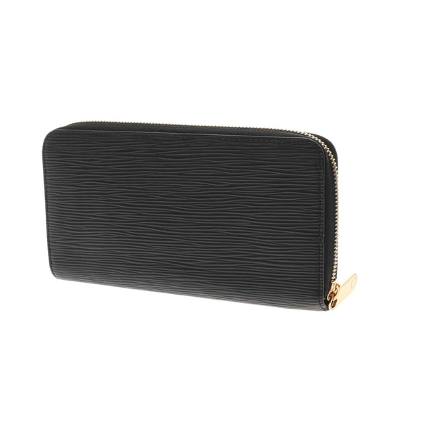 LOUIS VUITTON ルイヴィトン エピ ジッピーウォレット ノワール M68755 ユニセックス レザー 長財布 ABランク 中古 銀蔵
