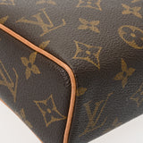 LOUIS VUITTON ルイヴィトン モノグラム レシタル ブラウン M51900 レディース モノグラムキャンバス ハンドバッグ Bランク 中古 銀蔵