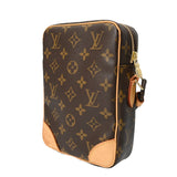 LOUIS VUITTON ルイヴィトン モノグラム ダヌーブ ブラウン M45266 ユニセックス モノグラムキャンバス ショルダーバッグ ABランク 中古 銀蔵