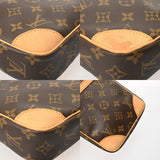 LOUIS VUITTON ルイヴィトン モノグラム ダヌーブ ブラウン M45266 ユニセックス モノグラムキャンバス ショルダーバッグ ABランク 中古 銀蔵
