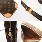 LOUIS VUITTON ルイヴィトン モノグラム ダヌーブ ブラウン M45266 ユニセックス モノグラムキャンバス ショルダーバッグ ABランク 中古 銀蔵