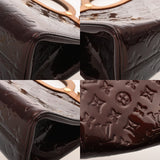 LOUIS VUITTON ルイヴィトン モノグラムヴェルニ ロクスバリードライブ アマラント M91995 レディース ヴェルニ ハンドバッグ Bランク 中古 銀蔵