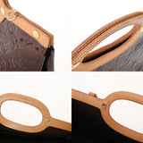 LOUIS VUITTON ルイヴィトン モノグラムヴェルニ ロクスバリードライブ アマラント M91995 レディース ヴェルニ ハンドバッグ Bランク 中古 銀蔵