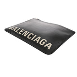 BALENCIAGA バレンシアガ クラッチバッグ ブラック 618191 ユニセックス レザー クラッチバッグ Aランク 中古 銀蔵