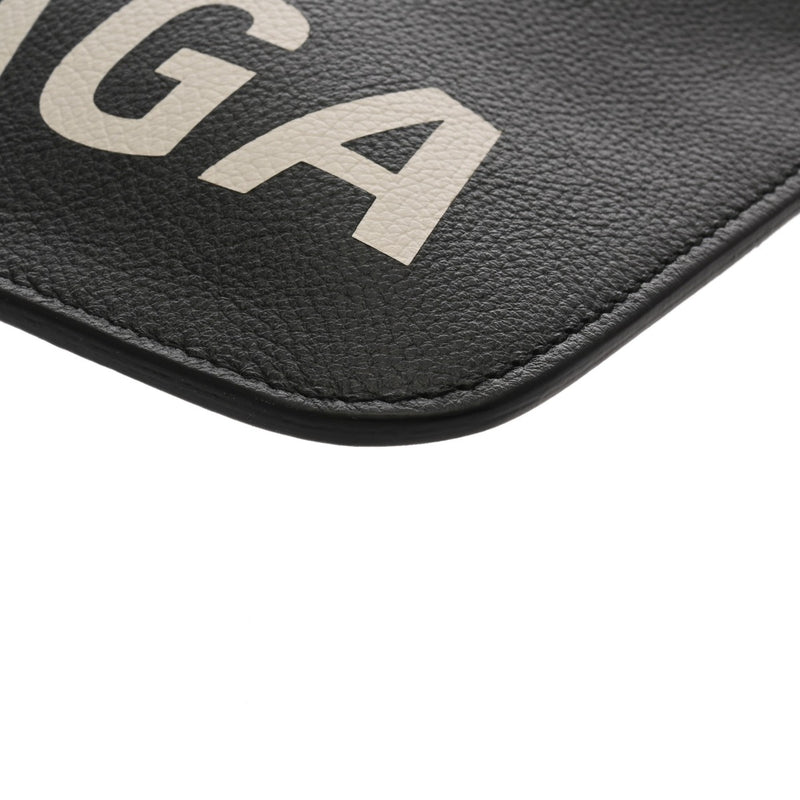 BALENCIAGA バレンシアガ クラッチバッグ ブラック 618191 ユニセックス レザー クラッチバッグ Aランク 中古 銀蔵