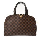 LOUIS VUITTON ルイヴィトン ダミエ ケンジントン ボーリング 2WAY ブラウン N41505 レディース ダミエキャンバス ハンドバッグ ABランク 中古 銀蔵