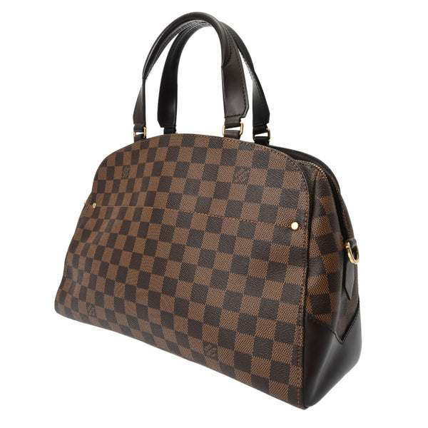 LOUIS VUITTON ルイヴィトン ダミエ ケンジントン ボーリング 2WAY ブラウン N41505 レディース ダミエキャンバス ハンドバッグ ABランク 中古 銀蔵