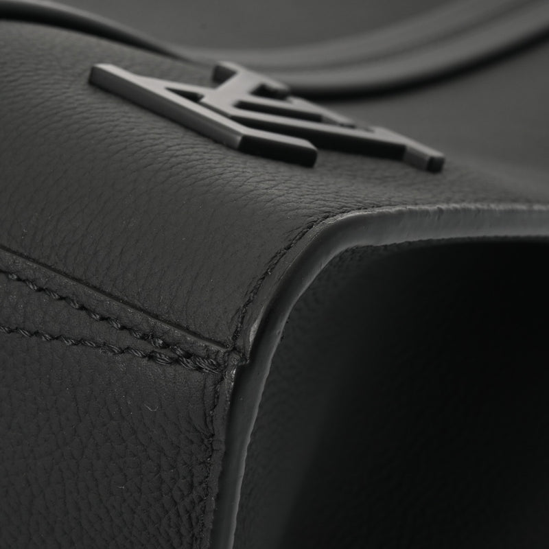 LOUIS VUITTON ルイヴィトン アエログラム テイクオフ トート ノワール M57308 メンズ グレインカーフレザー トートバッグ Aランク 中古 銀蔵