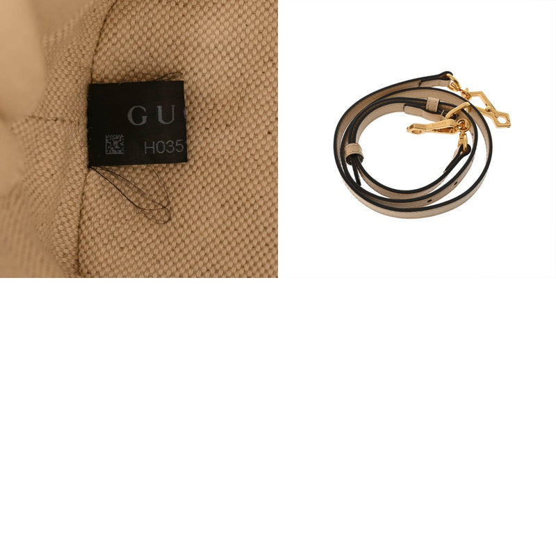 GUCCI グッチ ミニ トップハンドルバッグ ホースビット1955 ベージュ 640716 レディース カーフ ハンドバッグ ABランク 中古 銀蔵