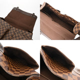 LOUIS VUITTON ルイヴィトン ダミエ ブロードウェイ ブラウン N42270 ユニセックス ダミエキャンバス ショルダーバッグ ABランク 中古 銀蔵