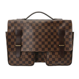 LOUIS VUITTON ルイヴィトン ダミエ ブロードウェイ ブラウン N42270 ユニセックス ダミエキャンバス ショルダーバッグ ABランク 中古 銀蔵