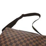 LOUIS VUITTON ルイヴィトン ダミエ ブロードウェイ ブラウン N42270 ユニセックス ダミエキャンバス ショルダーバッグ ABランク 中古 銀蔵