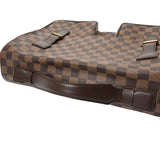 LOUIS VUITTON ルイヴィトン ダミエ ブロードウェイ ブラウン N42270 ユニセックス ダミエキャンバス ショルダーバッグ ABランク 中古 銀蔵