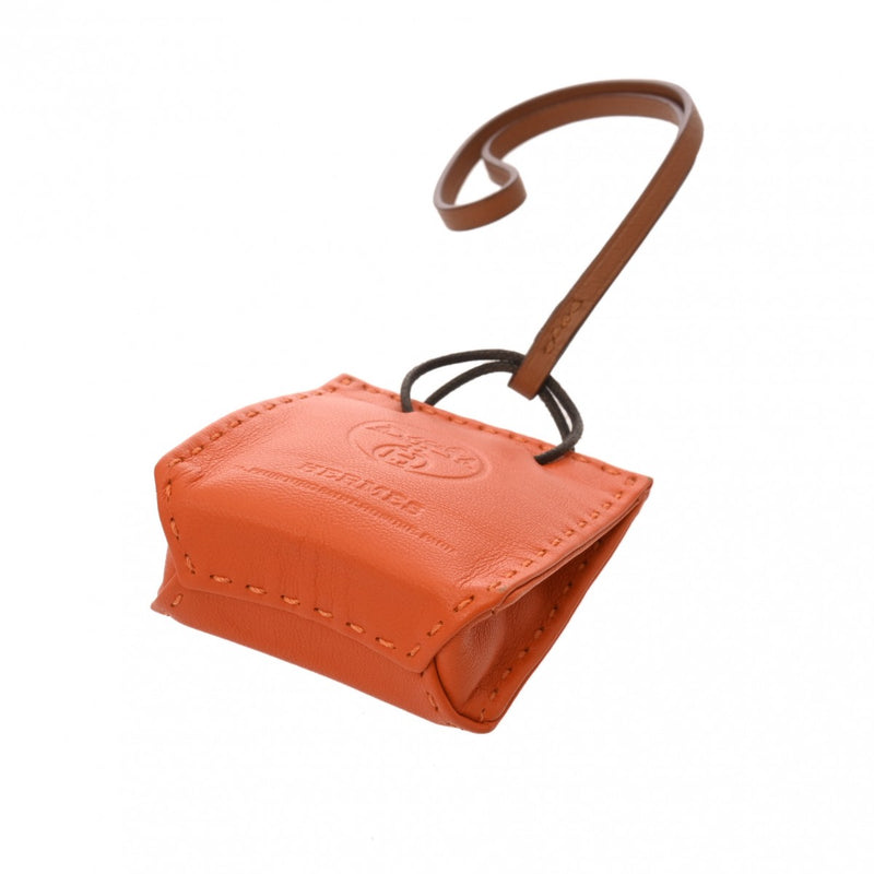 HERMES エルメス サックオランジュ バッグチャーム フー Y刻印(2020年頃) ユニセックス アニューミロ チャーム Aランク 中古 銀蔵