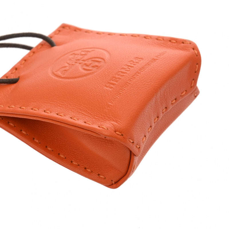 HERMES エルメス サックオランジュ バッグチャーム フー Y刻印(2020年頃) ユニセックス アニューミロ チャーム Aランク 中古 銀蔵