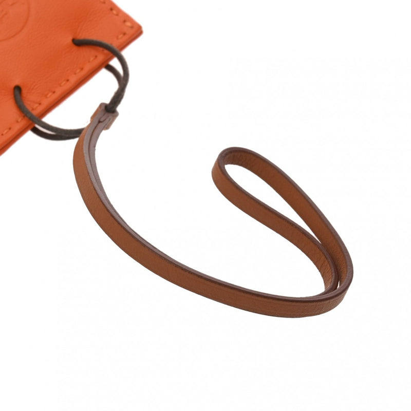 HERMES エルメス サックオランジュ バッグチャーム フー Y刻印(2020年頃) ユニセックス アニューミロ チャーム Aランク 中古 銀蔵