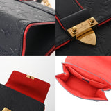 LOUIS VUITTON ルイヴィトン モノグラムアンプラント サンシュルピス PM マリーヌルージュ M43392 レディース レザー ショルダーバッグ ABランク 中古 銀蔵