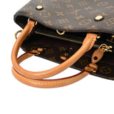 LOUIS VUITTON ルイヴィトン モノグラム モンテーニュ BB ブラウン M41055 レディース モノグラムキャンバス ハンドバッグ Bランク 中古 銀蔵