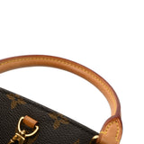 LOUIS VUITTON ルイヴィトン モノグラム モンテーニュ BB ブラウン M41055 レディース モノグラムキャンバス ハンドバッグ Bランク 中古 銀蔵