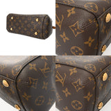 LOUIS VUITTON ルイヴィトン モノグラム モンテーニュ BB ブラウン M41055 レディース モノグラムキャンバス ハンドバッグ Bランク 中古 銀蔵