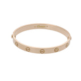 CARTIER カルティエ ラブブレスレット 旧型 #16 レディース K18イエローゴールド YG ブレスレット Aランク 中古 銀蔵