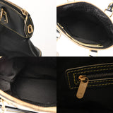 LOUIS VUITTON ルイヴィトン スハリ ロックイット PM ノワール M91888 ユニセックス レザー ハンドバッグ ABランク 中古 銀蔵