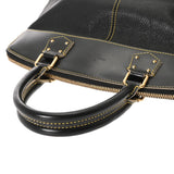 LOUIS VUITTON ルイヴィトン スハリ ロックイット PM ノワール M91888 ユニセックス レザー ハンドバッグ ABランク 中古 銀蔵