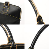 LOUIS VUITTON ルイヴィトン スハリ ロックイット PM ノワール M91888 ユニセックス レザー ハンドバッグ ABランク 中古 銀蔵