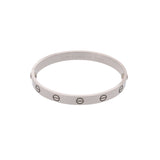 CARTIER カルティエ ラブブレスレット 旧型 #16 レディース K18ホワイトゴールド WG ブレスレット Aランク 中古 銀蔵