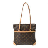LOUIS VUITTON ルイヴィトン モノグラム クーサン GM ブラウン M51141 レディース モノグラムキャンバス セミショルダーバッグ Bランク 中古 銀蔵