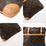 LOUIS VUITTON ルイヴィトン モノグラム クーサン GM ブラウン M51141 レディース モノグラムキャンバス セミショルダーバッグ Bランク 中古 銀蔵