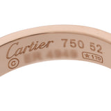 CARTIER カルティエ ミニ ラブリング #52 12号 レディース K18ピンクゴールド PG リング・指輪 Aランク 中古 銀蔵