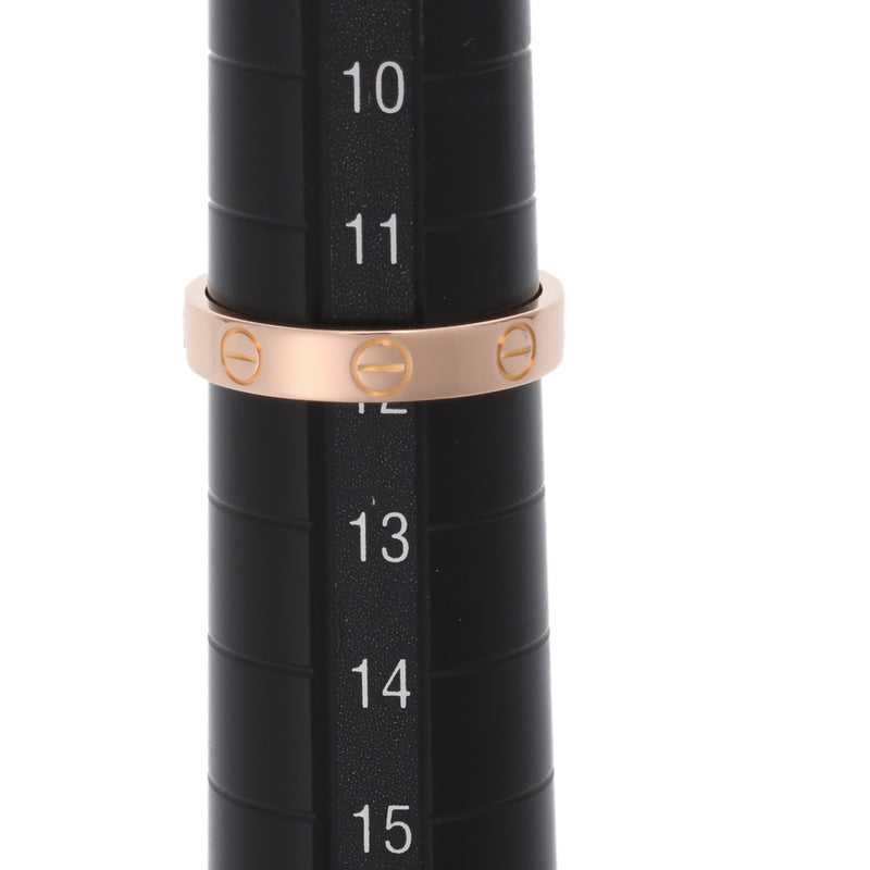 CARTIER カルティエ ミニ ラブリング #52 12号 レディース K18ピンクゴールド PG リング・指輪 Aランク 中古 銀蔵
