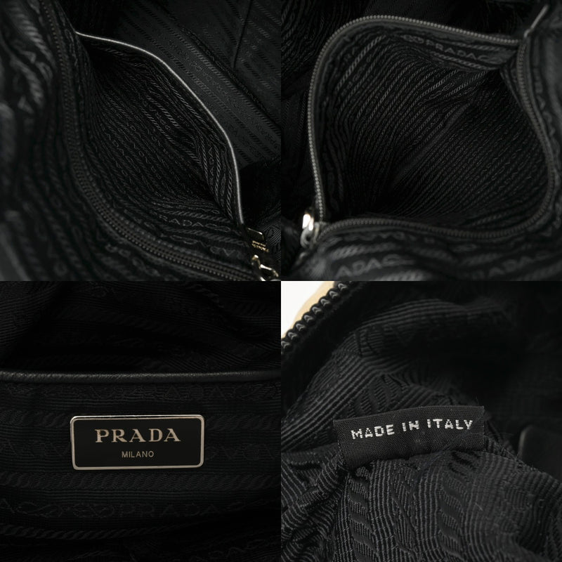 PRADA プラダ 2WAY トートバッグ ブラック B4696F レディース ナイロン ハンドバッグ ABランク 中古 銀蔵