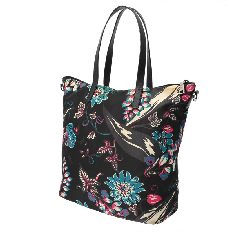 PRADA プラダ 2WAY トートバッグ ブラック B4696F レディース ナイロン ハンドバッグ ABランク 中古 銀蔵