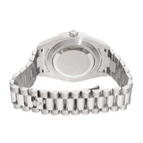 ロレックス デイデイト II 218206 ランダムシリアル アイスブルー/ダイヤモンド メンズ 腕時計 自動巻き 中古 銀蔵