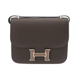 HERMES エルメス コンスタンス3 ミニ 18 ミロワール エコルセ W刻印(2024年頃) レディース ヴォーエプソン ショルダーバッグ 未使用 銀蔵