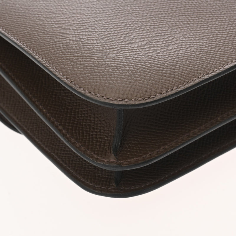 HERMES エルメス コンスタンス3 ミニ 18 ミロワール エコルセ W刻印(2024年頃) レディース ヴォーエプソン ショルダーバッグ 未使用 銀蔵