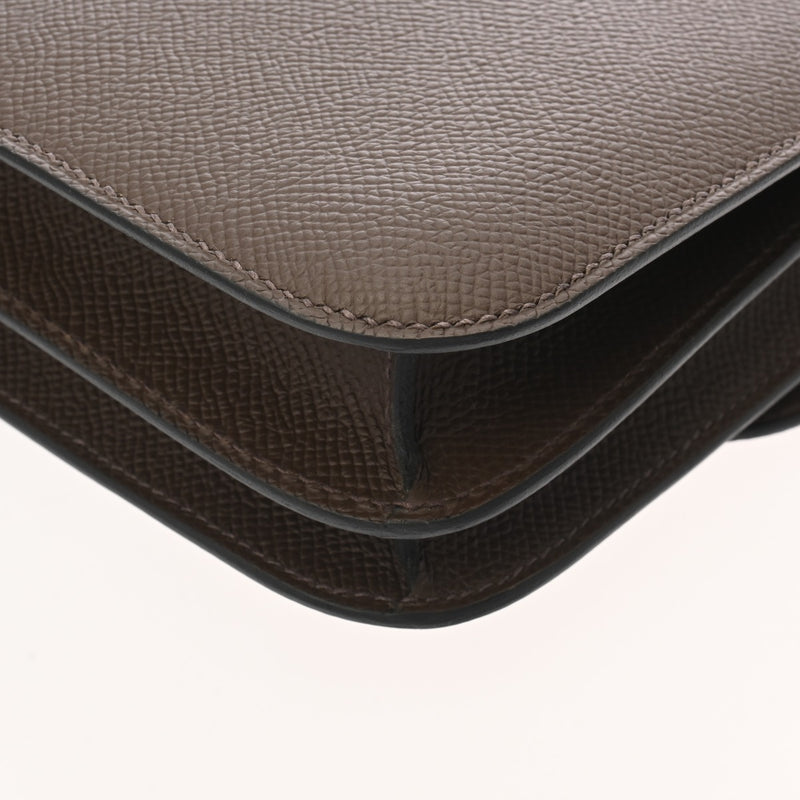 HERMES エルメス コンスタンス3 ミニ 18 ミロワール エコルセ W刻印(2024年頃) レディース ヴォーエプソン ショルダーバッグ 未使用 銀蔵