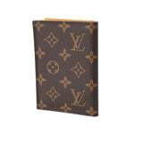 LOUIS VUITTON ルイヴィトン モノグラム モン クーヴェルテュール パスポール ブラウン レディース モノグラムキャンバス パスポートケース 新同 中古 銀蔵