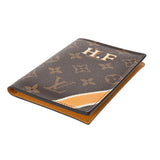 LOUIS VUITTON ルイヴィトン モノグラム モン クーヴェルテュール パスポール ブラウン レディース モノグラムキャンバス パスポートケース 新同 中古 銀蔵