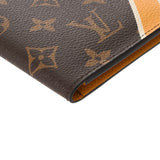 LOUIS VUITTON ルイヴィトン モノグラム モン クーヴェルテュール パスポール ブラウン レディース モノグラムキャンバス パスポートケース 新同 中古 銀蔵