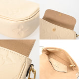 LOUIS VUITTON ルイヴィトン モノグラムアンプラント ウォレットオンチェーンアイビー クレーム M82210 レディース レザー チェーンウォレット Aランク 中古 銀蔵