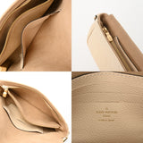 LOUIS VUITTON ルイヴィトン モノグラムアンプラント ウォレットオンチェーンアイビー クレーム M82210 レディース レザー チェーンウォレット Aランク 中古 銀蔵