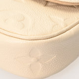 LOUIS VUITTON ルイヴィトン モノグラムアンプラント ウォレットオンチェーンアイビー クレーム M82210 レディース レザー チェーンウォレット Aランク 中古 銀蔵