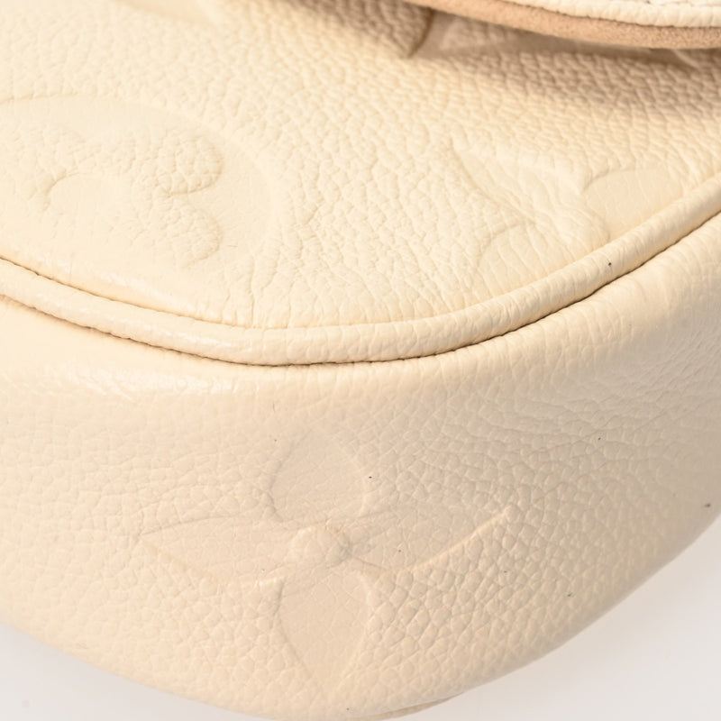 LOUIS VUITTON ルイヴィトン モノグラムアンプラント ウォレットオンチェーンアイビー クレーム M82210 レディース レザー チェーンウォレット Aランク 中古 銀蔵