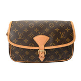 LOUIS VUITTON ルイヴィトン モノグラム ソローニュ ブラウン M42250 レディース モノグラムキャンバス ショルダーバッグ Bランク 中古 銀蔵