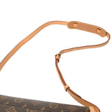 LOUIS VUITTON ルイヴィトン モノグラム ソローニュ ブラウン M42250 レディース モノグラムキャンバス ショルダーバッグ Bランク 中古 銀蔵