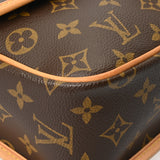 LOUIS VUITTON ルイヴィトン モノグラム ソローニュ ブラウン M42250 レディース モノグラムキャンバス ショルダーバッグ Bランク 中古 銀蔵