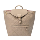 LOUIS VUITTON ルイヴィトン モノグラムアンプラント モンスリ PM トゥルトレール M45410 レディース レザー リュック・デイパック ABランク 中古 銀蔵
